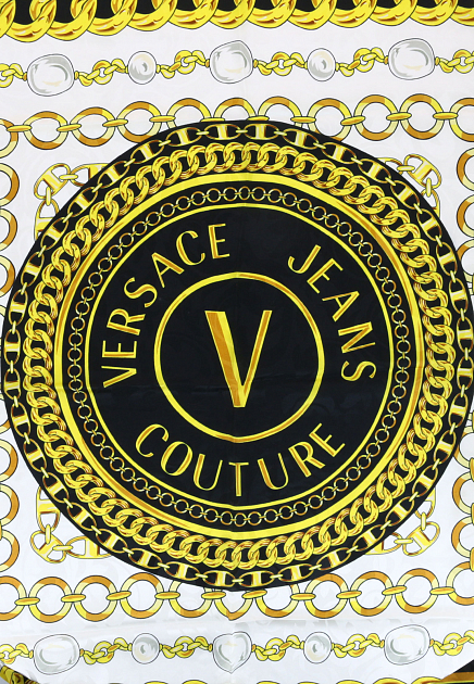 Платок с крупным логотипом  VERSACE JEANS COUTURE - ИТАЛИЯ