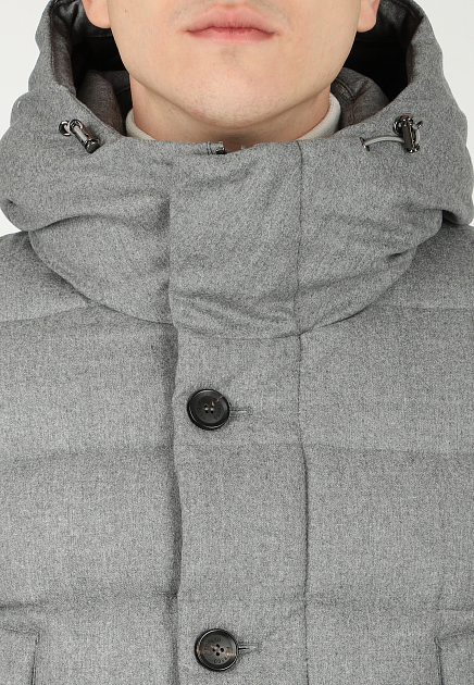 Куртка HETREGO  - Шерсть - цвет серый