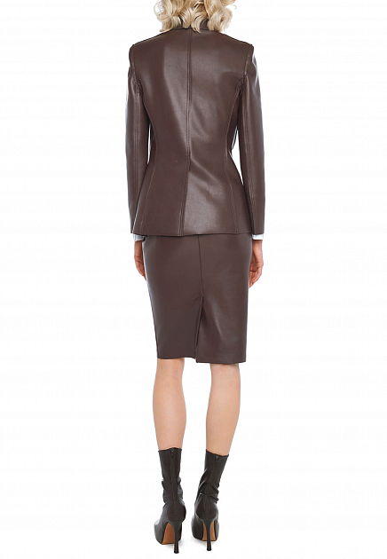 Пиджак NORMA KAMALI  - Полиуретан - цвет коричневый