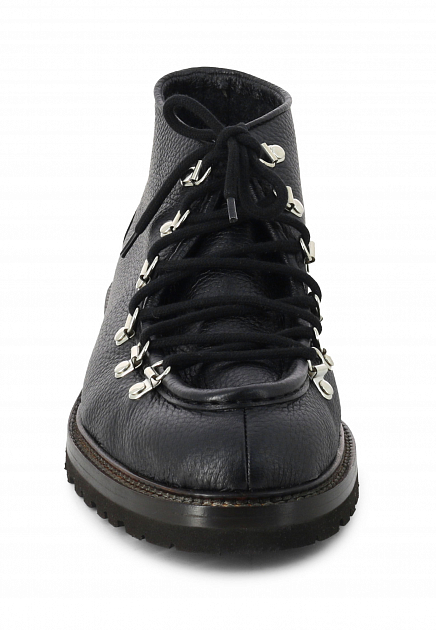 Ботинки ANDREA VENTURA FIRENZE  - Кожа - цвет черный
