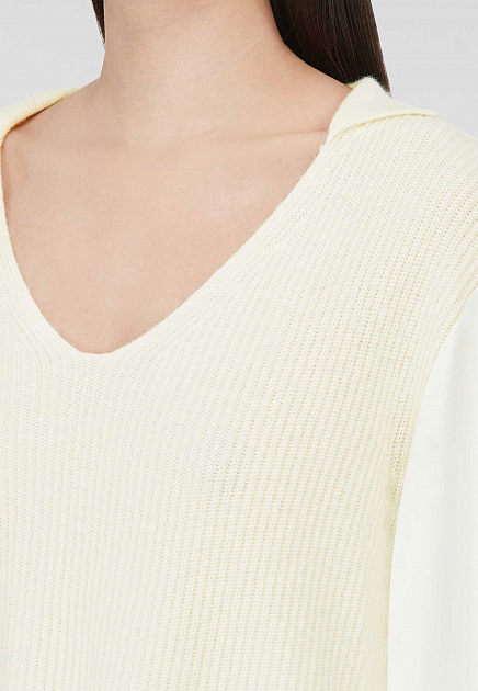 Пуловер FABIANA FILIPPI  - Шерсть - цвет белый