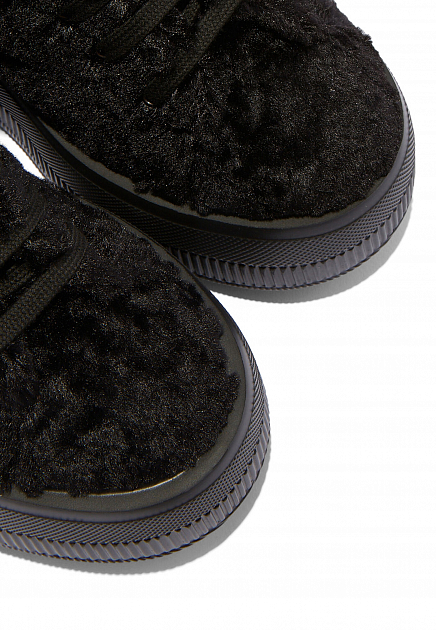 Ботинки CASADEI  - Текстиль - цвет черный