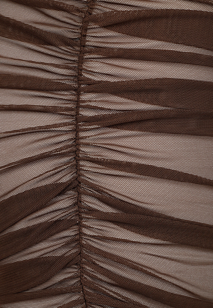 Платье NORMA KAMALI  - Полиамид - цвет коричневый