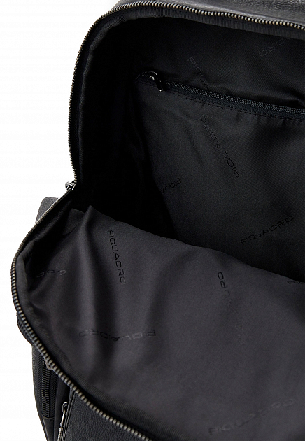 Рюкзак PIQUADRO  - Кожа - цвет черный