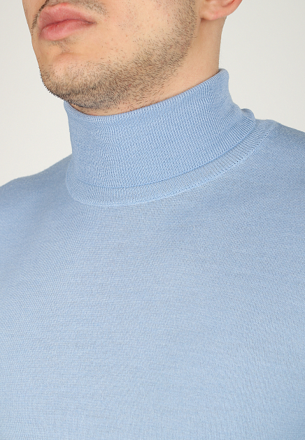 Пуловер FERRANTE  - Шерсть - цвет голубой