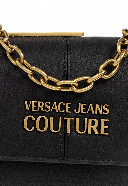 Сумка VERSACE JEANS COUTURE  - Полиуретан - цвет черный