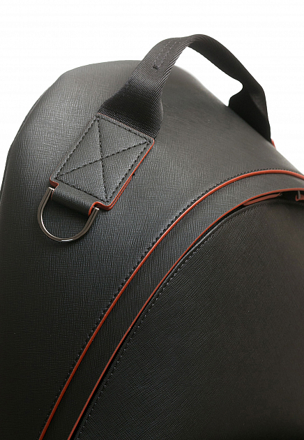 Рюкзак EMPORIO ARMANI  - Полиуретан - цвет черный