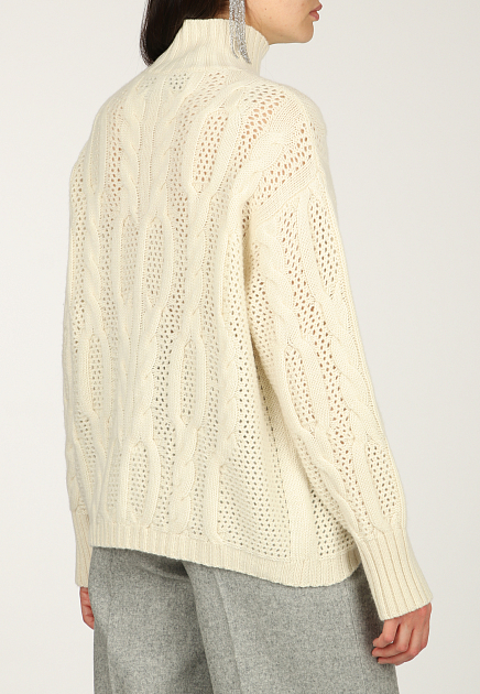 Пуловер COLOMBO  - Кашемир - цвет белый