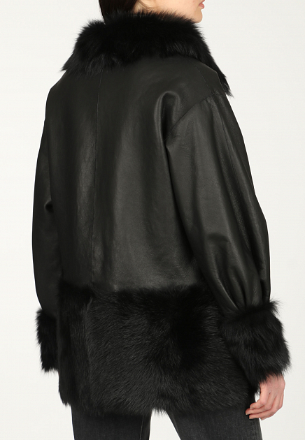 Куртка HENRY BEGUELIN  - Кожа - цвет черный