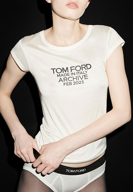 Шелковая футболка TOM FORD - США