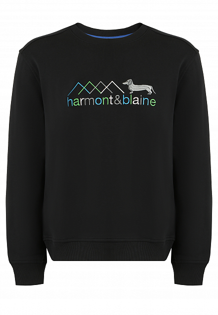 Свитшот с логотипированной вышивкой HARMONT&BLAINE