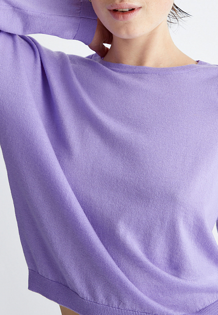 Пуловер LIU JO  - Шерсть - цвет фиолетовый