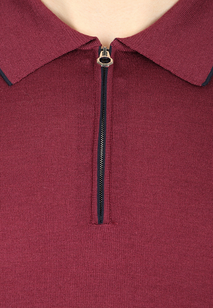 Рубашка-поло из шерсти и шёлка с добавлением кашемира STEFANO RICCI