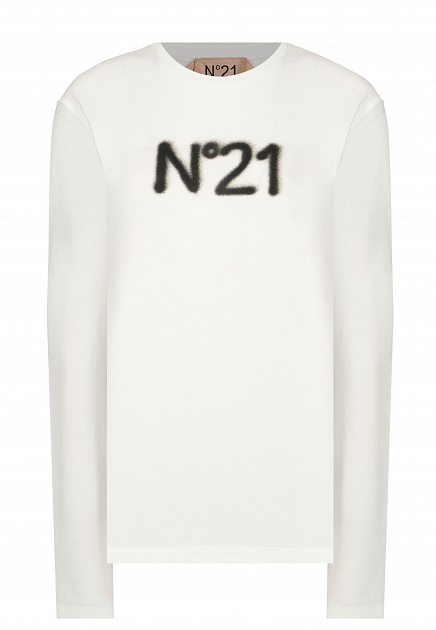 Лонгслив с логотипом No21