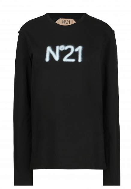 Лонгслив с логотипом No21