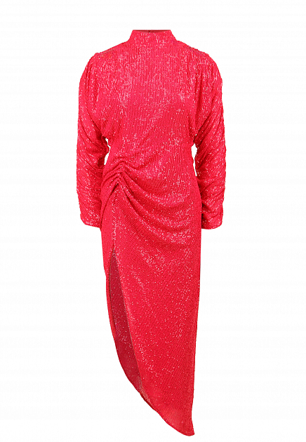 Асимметричное платье с декором из пайеток  ITMFL