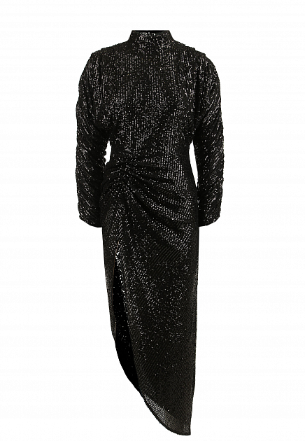 Асимметричное платье с декором из пайеток  ITMFL