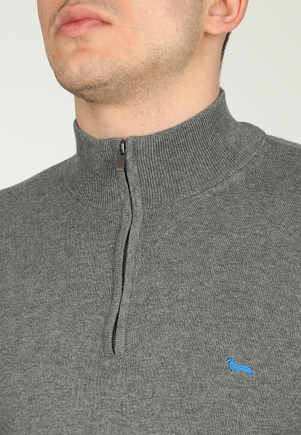 Пуловер HARMONT&BLAINE  - Хлопок, Шерсть - цвет серый