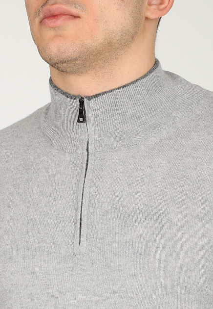Пуловер FERRANTE  - Меринос - цвет серый