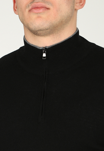 Пуловер FERRANTE  - Меринос - цвет черный