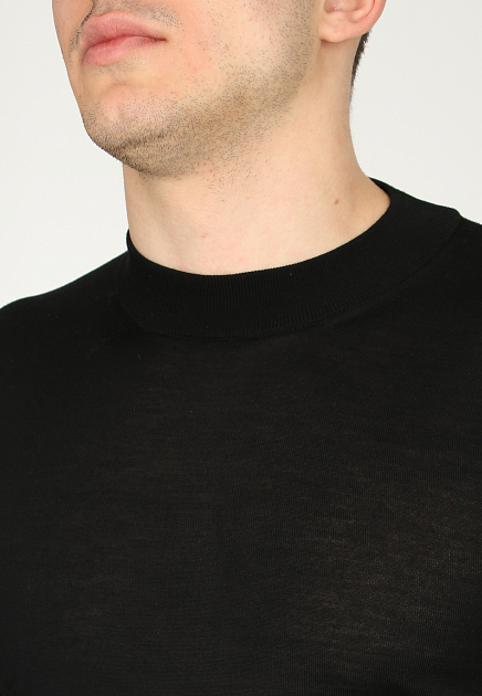 Пуловер FERRANTE  - Меринос - цвет черный