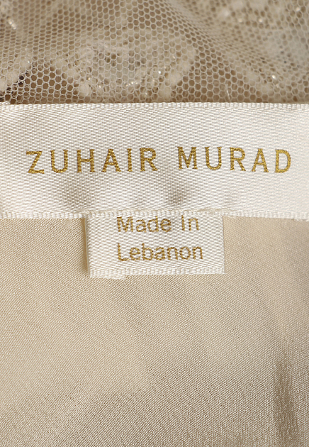 Вечернее платье с открытыми плечами ZUHAIR MURAD