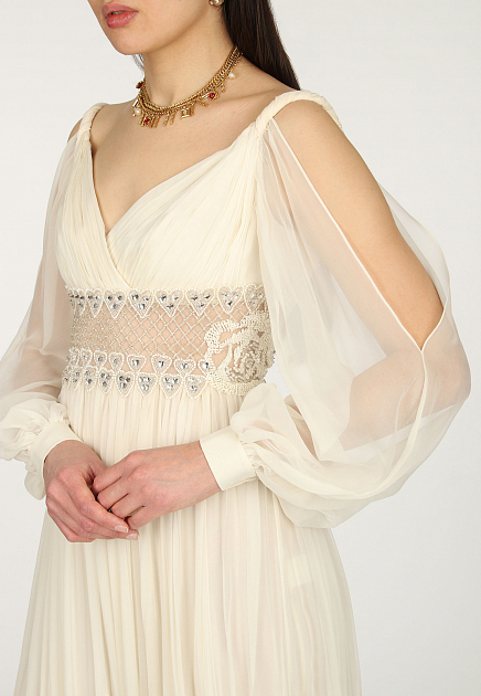 Платье ZUHAIR MURAD  - Шелк - цвет белый