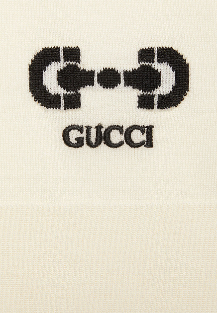 Пуловер GUCCI  - Шерсть - цвет белый