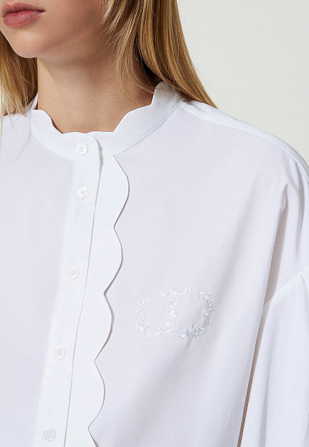 Рубашка TWINSET Milano  - Хлопок - цвет белый
