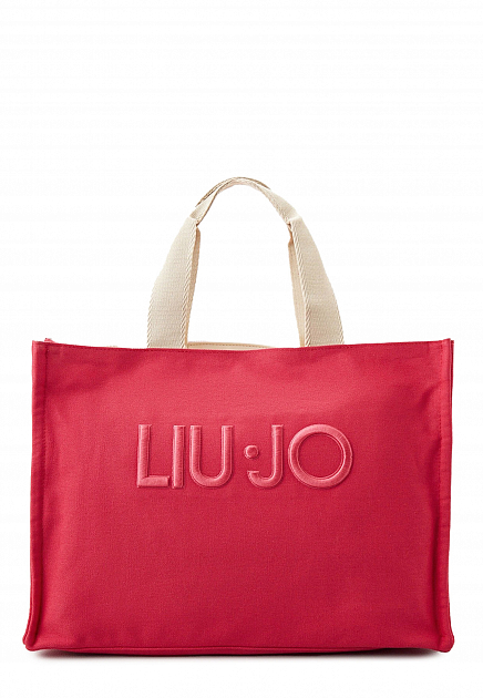 Сумка-шоппер с логотипом  LIU JO