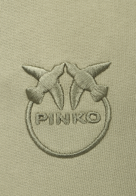 Джоггеры с вышитым логотипом PINKO
