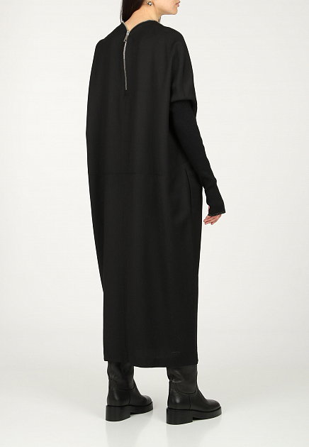 Платье EREDA  - Шерсть - цвет черный