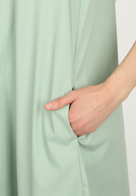 Платье MANDELLI  - Хлопок - цвет зеленый