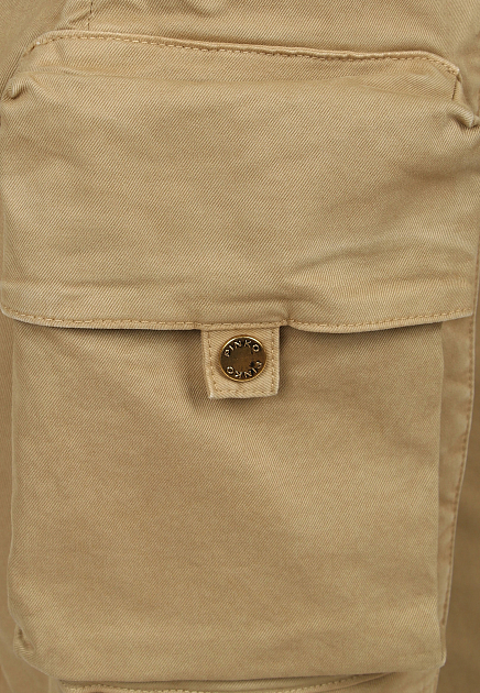 Зауженные брюки с накладными карманами  PINKO - ИТАЛИЯ