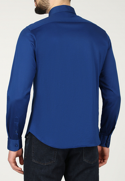 Рубашка MANDELLI  - Хлопок - цвет синий