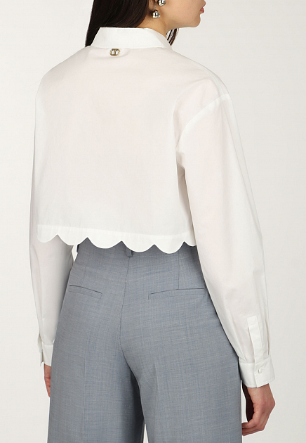 Блуза TWINSET Milano  - Хлопок - цвет белый