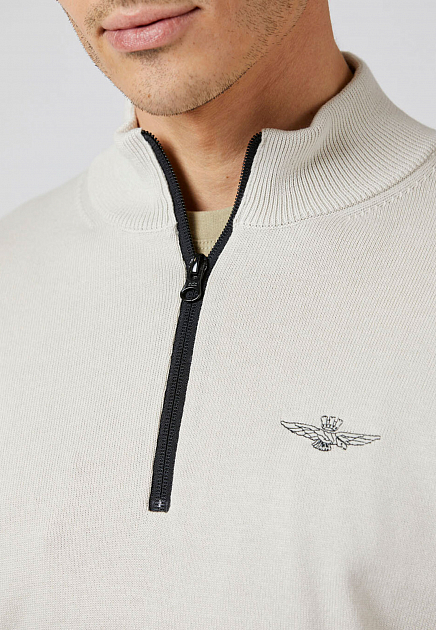 Пуловер AERONAUTICA MILITARE  - Хлопок - цвет бежевый
