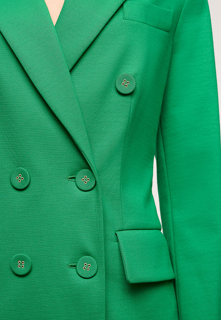 Пиджак LUISA SPAGNOLI  - Хлопок - цвет зеленый
