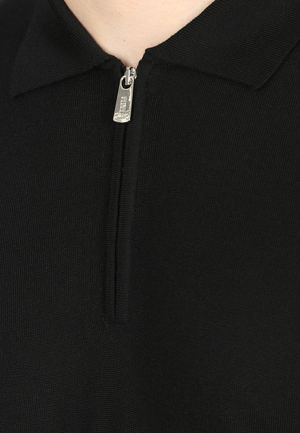 Рубашка-поло из тонкой шерстяной пряжи FEDELI