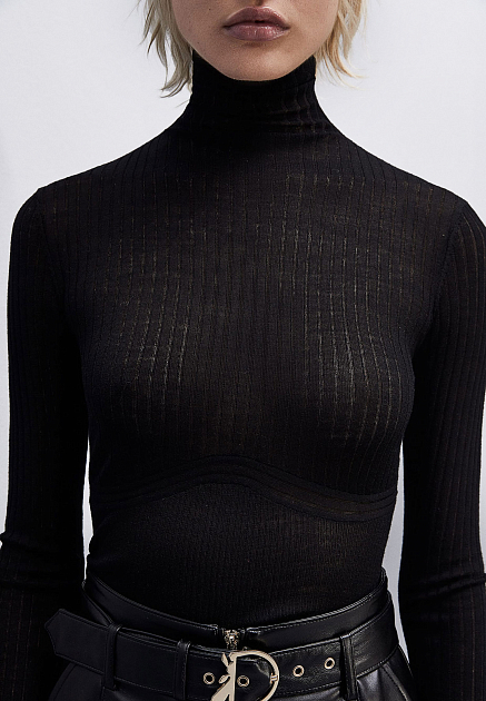 Пуловер PATRIZIA PEPE  - Шерсть - цвет черный