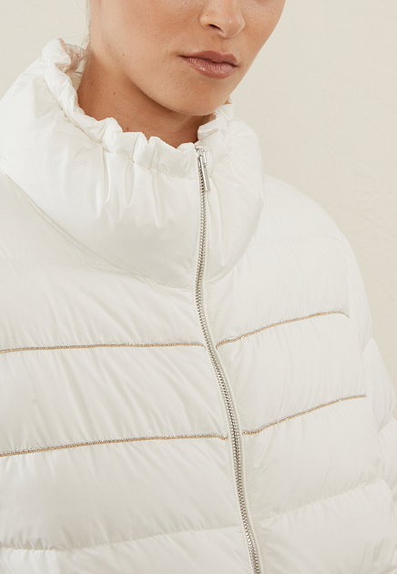 Куртка PESERICO  - Полиэстер - цвет белый