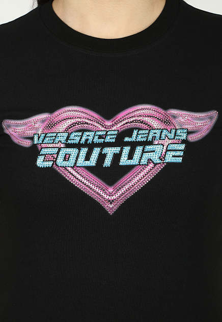 Платье с логотипом  VERSACE JEANS COUTURE - ИТАЛИЯ
