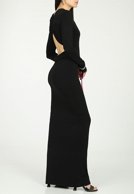 Платье PATRIZIA PEPE  - Ацетат - цвет черный