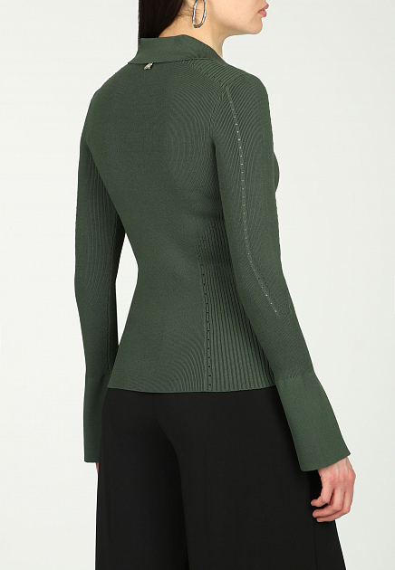 Пуловер PATRIZIA PEPE  - Вискоза - цвет зеленый