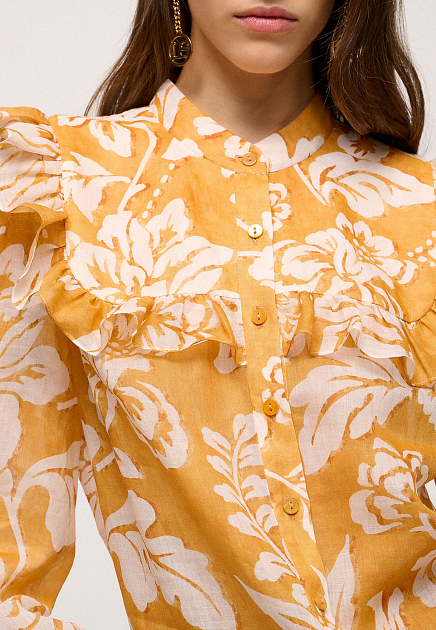 Блуза LUISA SPAGNOLI  - Рами - цвет желтый