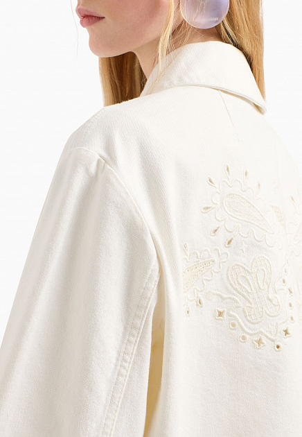 Куртка EMPORIO ARMANI  - Хлопок - цвет белый