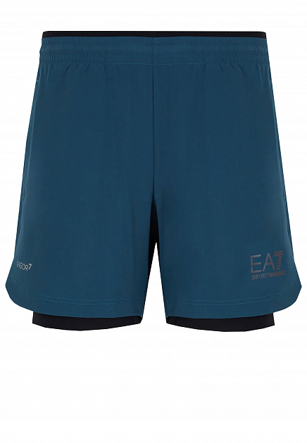 Спортивные шорты с логотипом EA7