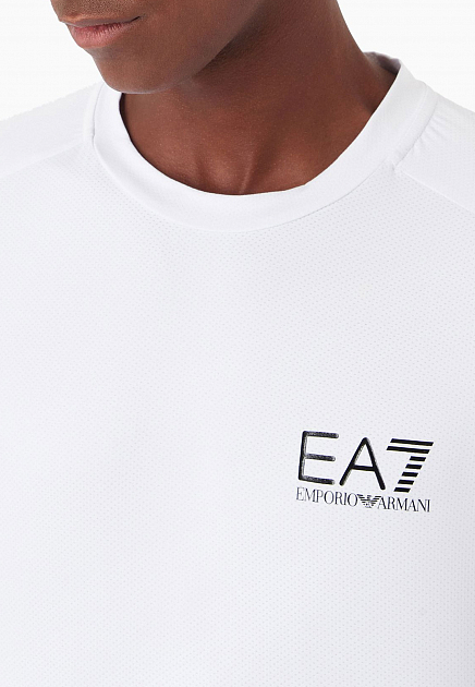 Футболка EA7  - Полиамид - цвет белый