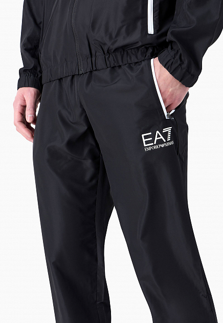 Спортивный костюм EA7  - Полиэстер - цвет черный