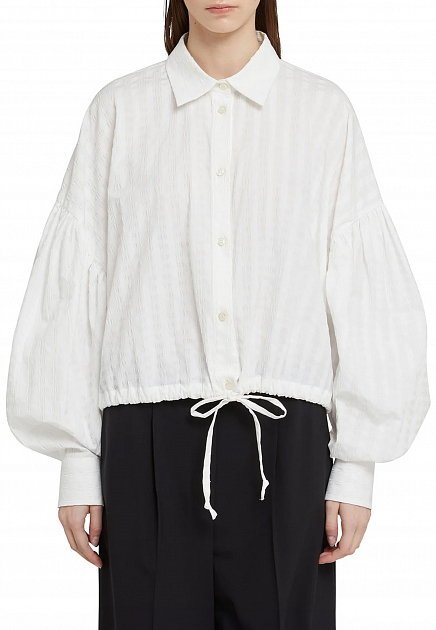 Блуза MSGM  - Хлопок - цвет белый
